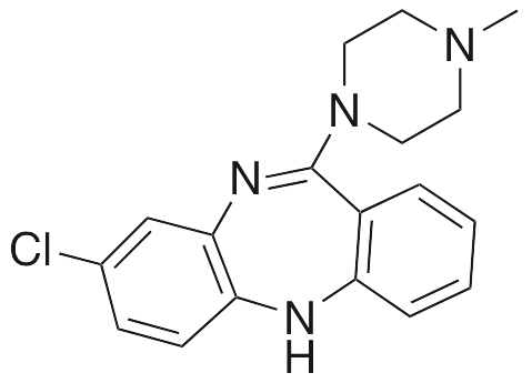 clozapine nmr assignment