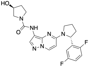 LOXO-101 chemical structure