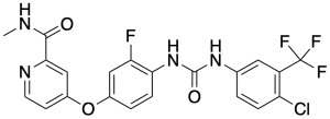 Regorafenib Anhydrous chemical structure