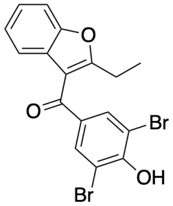 Benzbromarone chemical structure