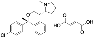 Clemastine Fumarate chemical structure