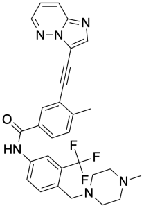 Ponatinib chemical structure