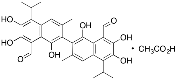 Gossypol Acetic Acid