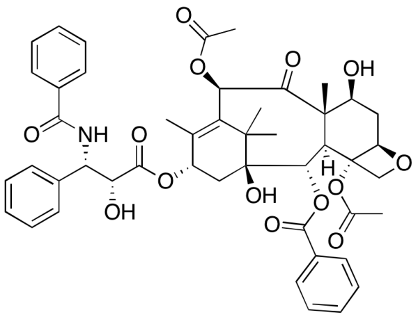 Paclitaxel, semi-synthetic