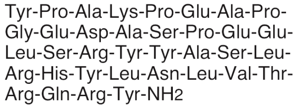 Peptide YY, porcine